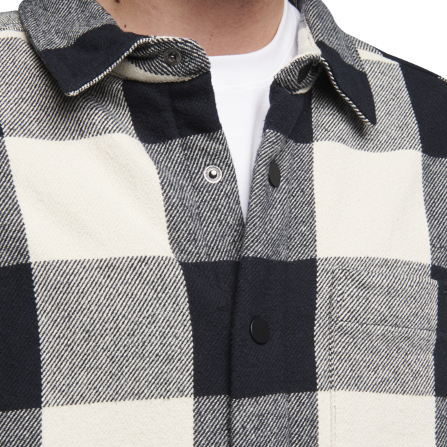 Black Diamond Project Lined Flannel herren Flanellhemd, schwarz-weiß kariert