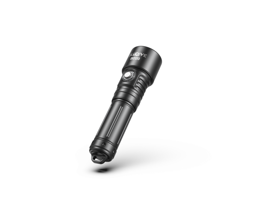 Bludive BD20 taucherlampe, schwarz