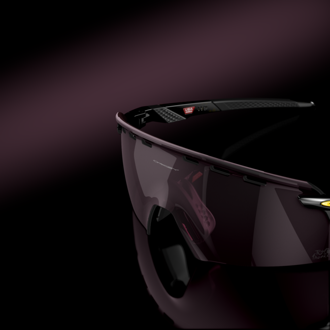 Oakley Encoder Strike Vented mit Rahmen Black Ink und mit Dias Prizm Road Black 39, Titanium