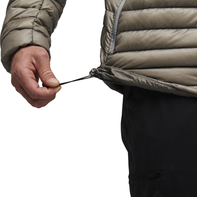 Black Diamond herren Daunenjacke Approach, zinnfarben