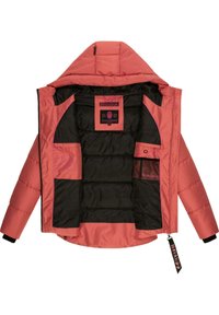 Navahoo Krümelein damen Winterjacke mit Kapuze, rouge