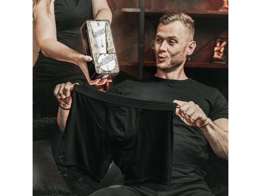 ANGRY BEARDS Komplexe Pflege für Hoden + Boxershorts