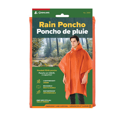 Coghlans Leichter poncho, orange