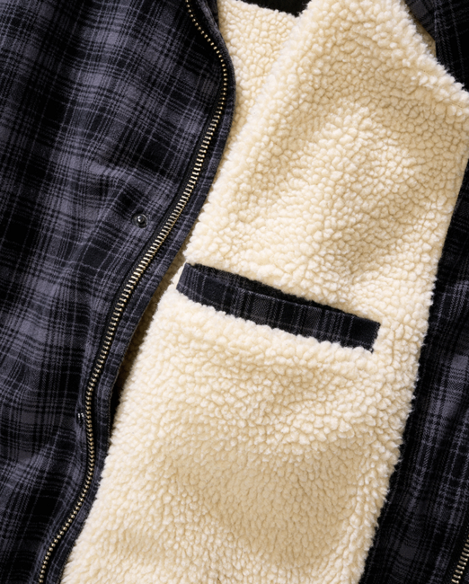 Brandit Classic Sherpa Jacke, anthra-schwarz