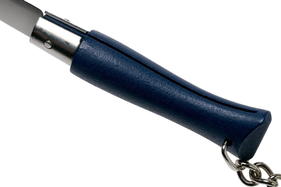 Opinel N°04 Klappmesser für Schlüssel dunkelblau