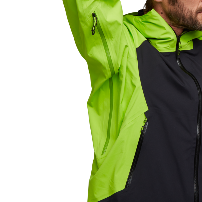 Black Diamond Recon Lt Stretch Shell, schwarz-lindgrün