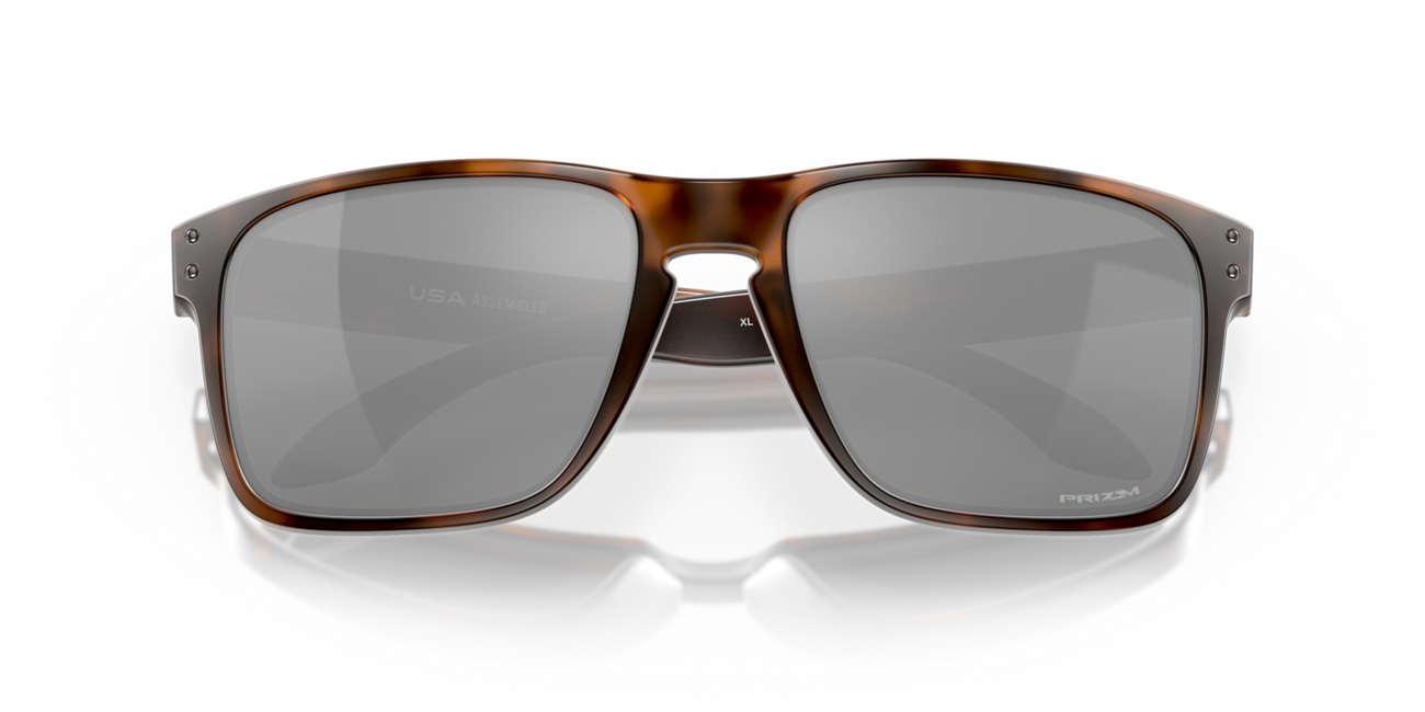 Oakley HOLBROOK XL Sonnenbrille mit Rahmen Matte Brown Tortoise und mit Dias Prizm Black 59