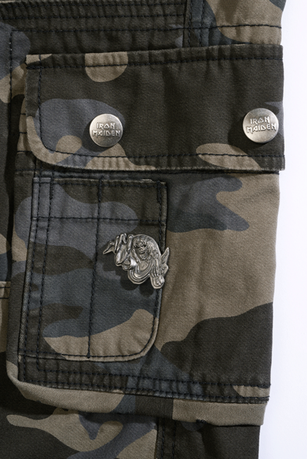 Brandit Iron Maiden Pure Slim hose, dunkel_camo