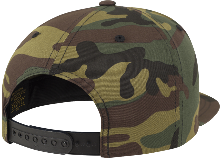 Brandit Camo Classic Snapback Kappe, woodland