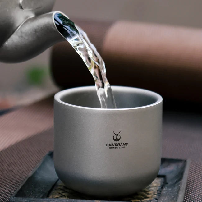 Silverant Doppelwandige Titan Teetasse 125 ml