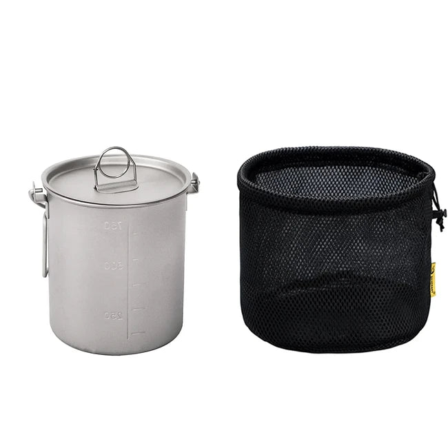 Silverant Titanium 750 ml Becher mit Deckel