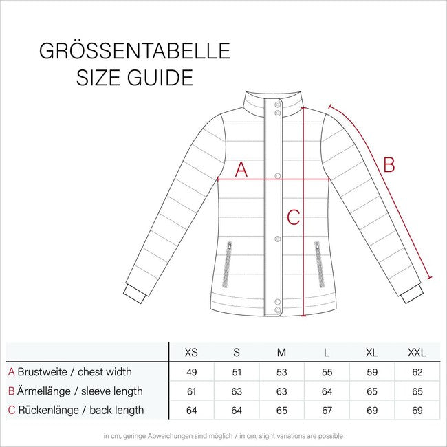 Navahoo Miamor damen Winterjacke mit kapuze, wein