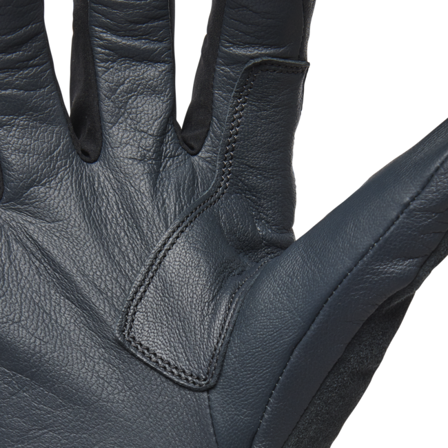 Black Diamond Punisher lederhandschuhe, schwarz