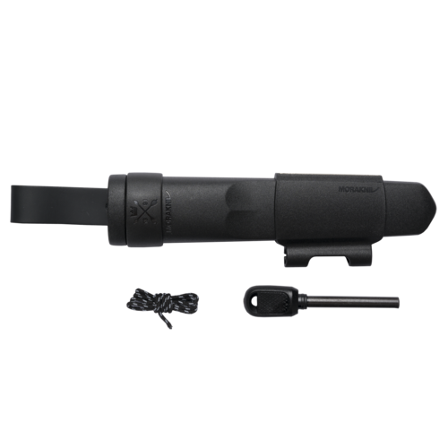 Morakniv Garberg (S) outdoor-messer mit überlebenskit, schwarz