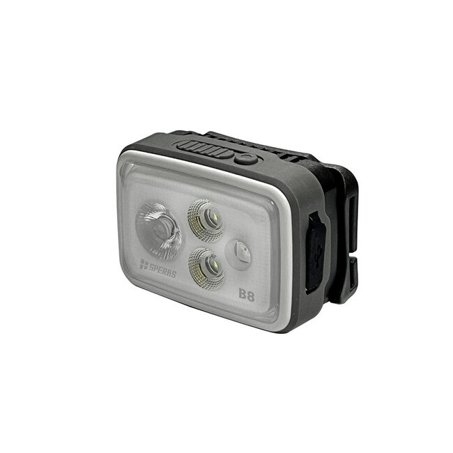 Speras B8 Φακός Κεφαλής 700lm 1800mAh