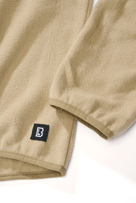 Brandit Ripstop Fleece Hoodie, Camel