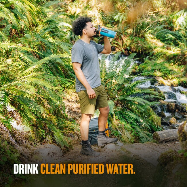GRAYL GeoPress filterflasche für luftreiniger, bali blue