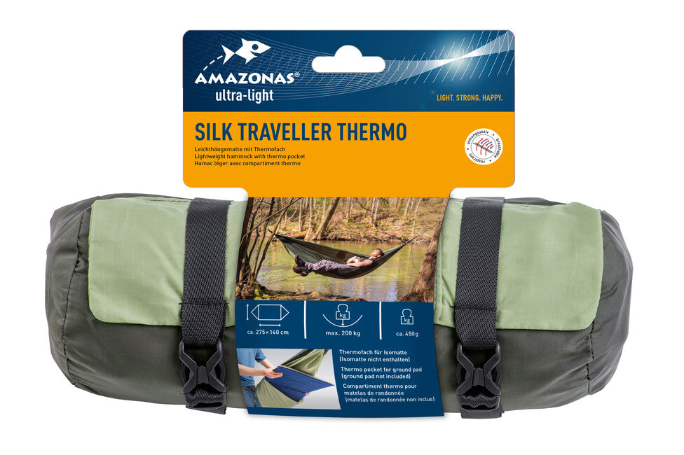 Amazonas Silk Traveller Thermo Leichte hojdacia Netz
