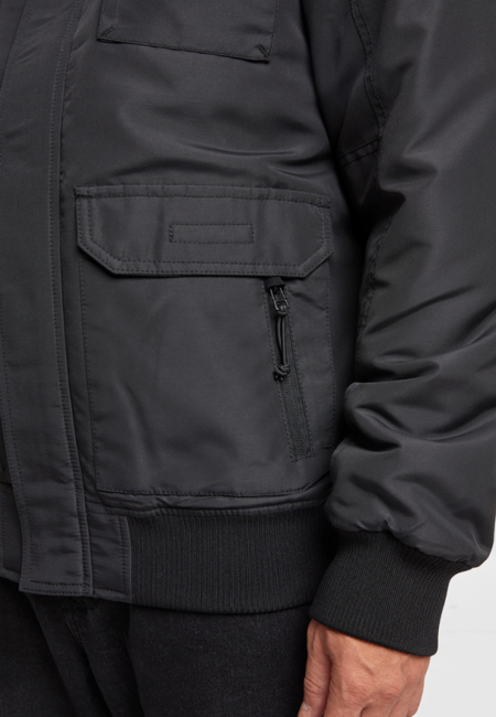 Brandit herren Winterjacke Men Exploration, schwarz