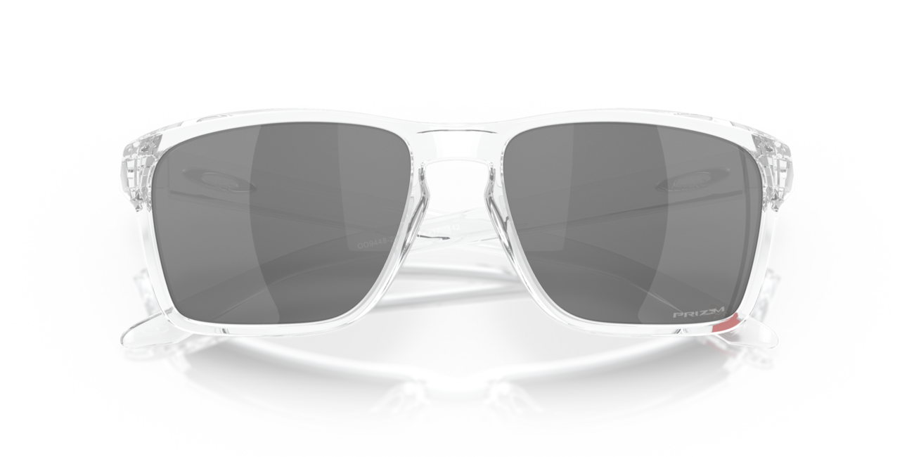 Oakley SYLAS sonnenbrille mit rahmen polished clear und mit dias prizm black 57