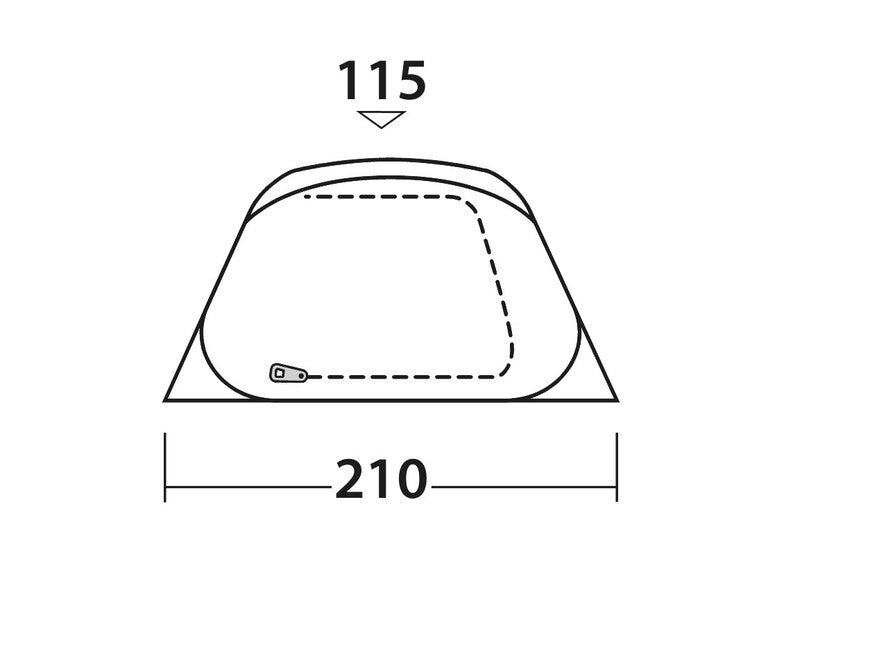 Easy Camp Flameball 300 pop-up-zelt 3 personen