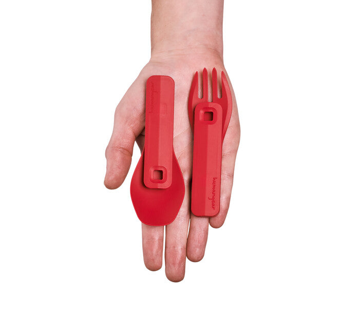 Humangear GoBites CLICK besteck rot