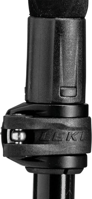 LEKI Black Series FX Carbon trekkingstöcke, schwarz-schwarz-natural carbon, 110 - 130 cm