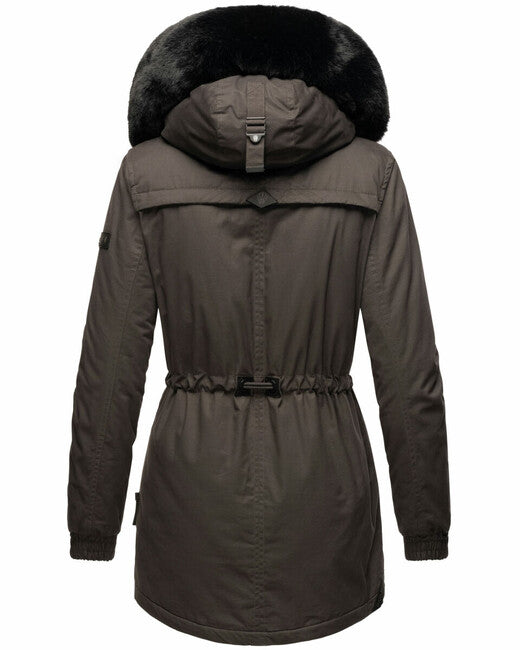 Navahoo Olessaa damen Winterjacke, anthrazit