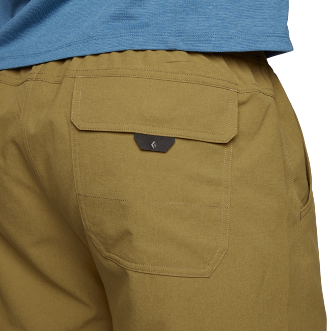Black Diamond Sierra herren-shorts, dunkles curry