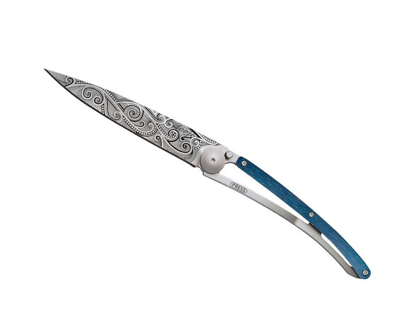 Deejo Tattoo Klappmesser buche pacific