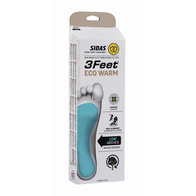 Sidas 3Feet Eco Warm Low Einlegesohlen mit support