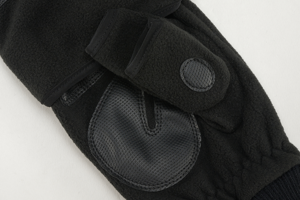 Brandit Fingerlose handschuhe, schwarz