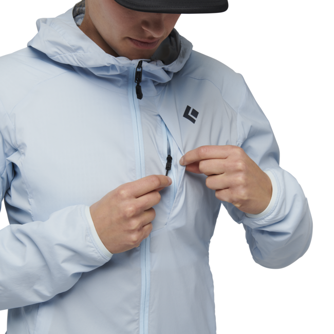 Black Diamond Alpine Start Insulated Hoody damen-Isolationshoodie, Belay-Blau