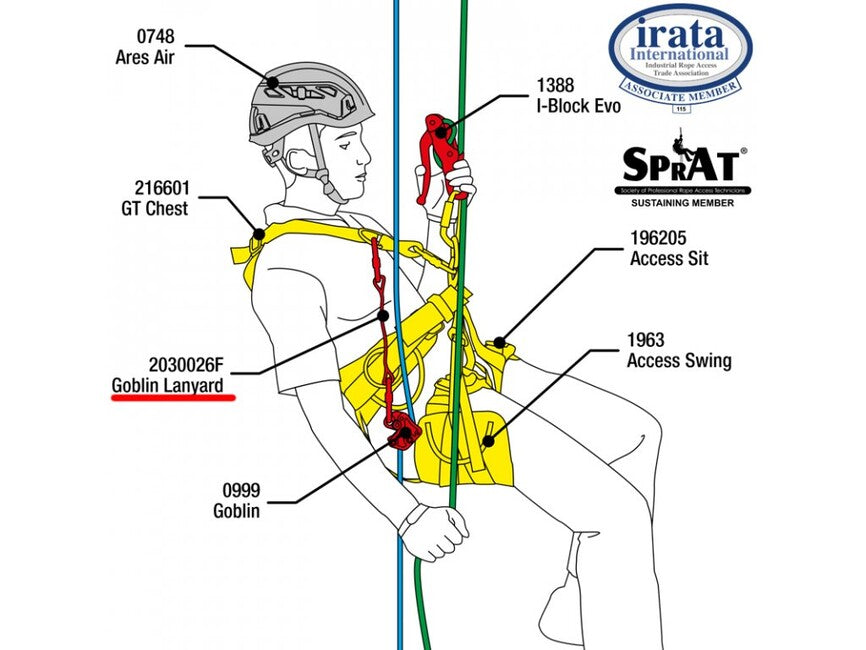 Camp Kobold Seil lanyard 60 cm