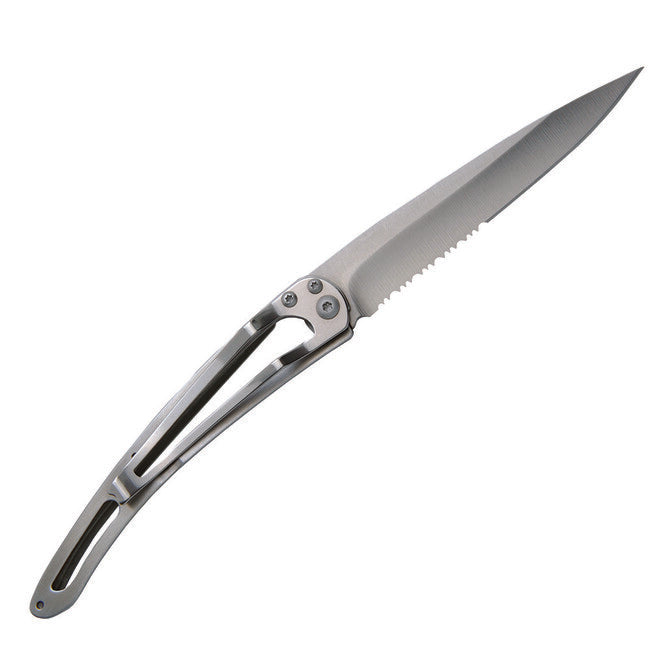 Deejo Serration Titan-Carbon Klappmesser