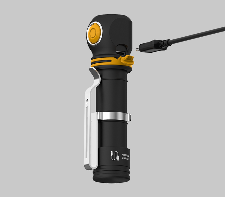 ArmyTek Elf C2 Studena weiß LED rucne svietidlo napajanie z akumulatora 1100 lm 4800 h 65 g