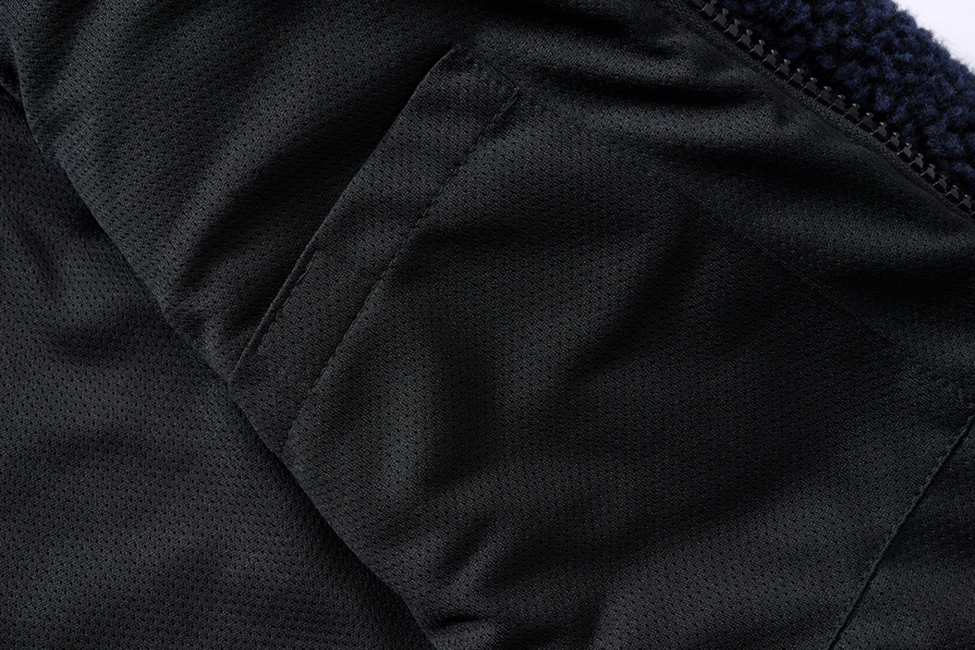 Brandit Teddyfleece Worker fleece-kapuzenjacke, navy blau