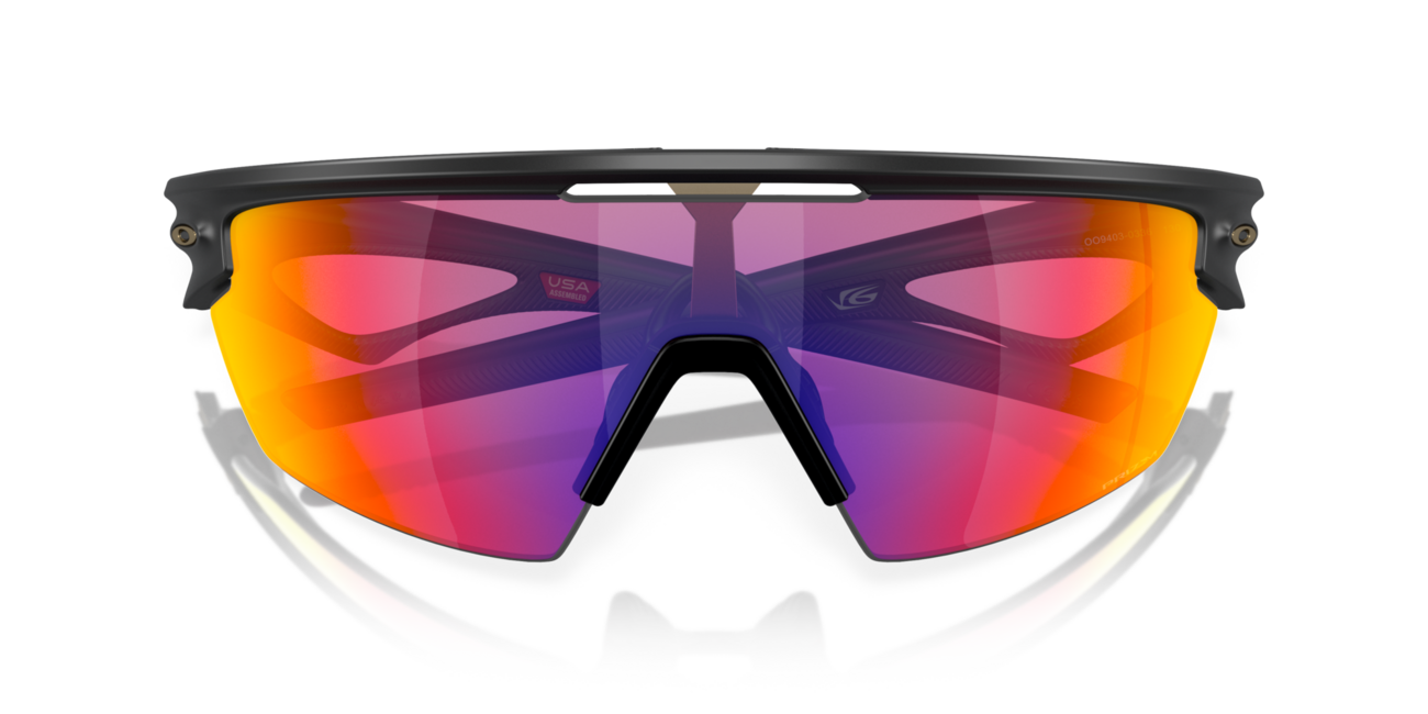 Oakley SPHAERA Sonnenbrille mit Rahmen Matte Black und mit Dias Prizm Road 36