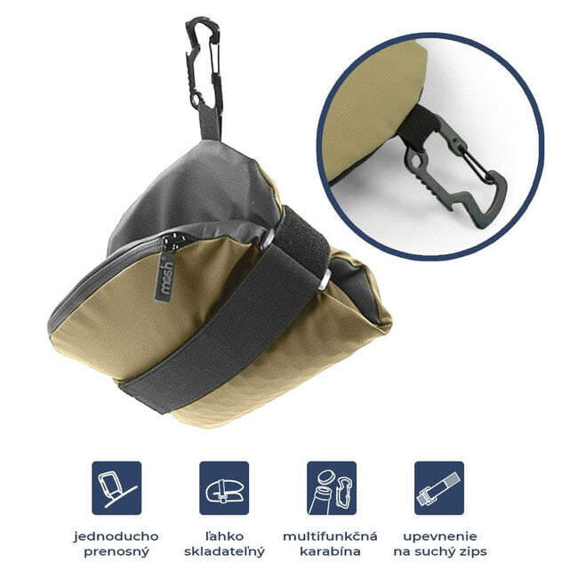 Mosh Kamper Outdoor- podsedak, beige/schwarz