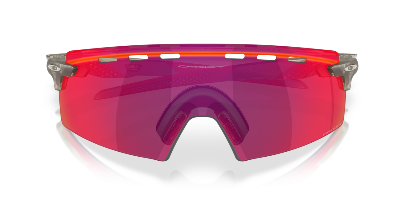 Oakley ENCODER STRIKE VENTED mit Rahmen Matte Grey Ink und mit Dias Prizm Road 39, Metal