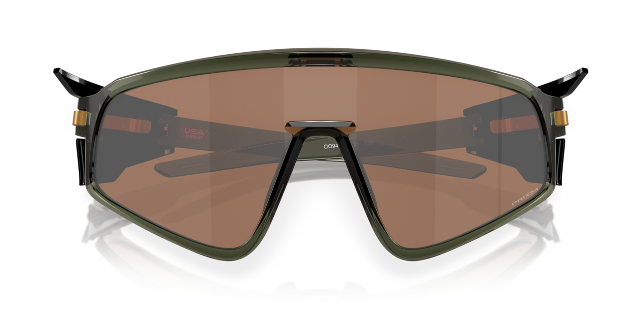 Oakley LATCH PANEL Sonnenbrille mit Rahmen Olive Ink und mit Dias Prizm Tungsten 35