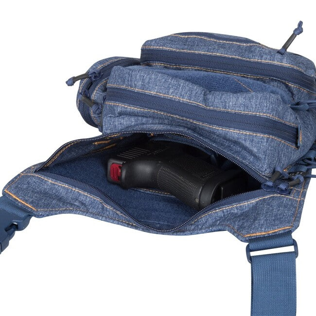 Helikon-Tex EDC Schultertasche - Nylon Polyester Mischung - Melange Grau