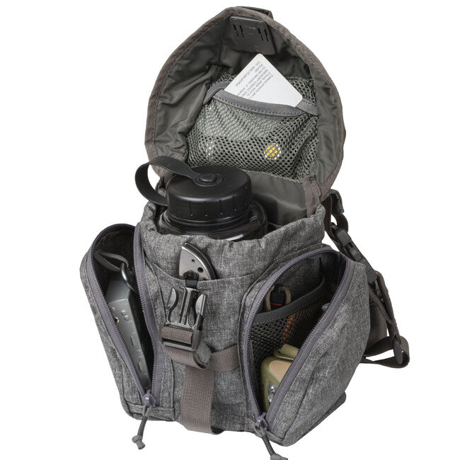 Helikon-Tex ESSENTIAL KITBAG® umhängetasche - Mischung aus Nylon und Polyester - schwarz-grau meliert