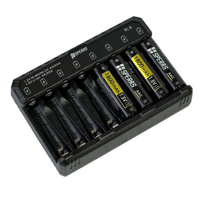 Speras NL8 Batterieladegerät