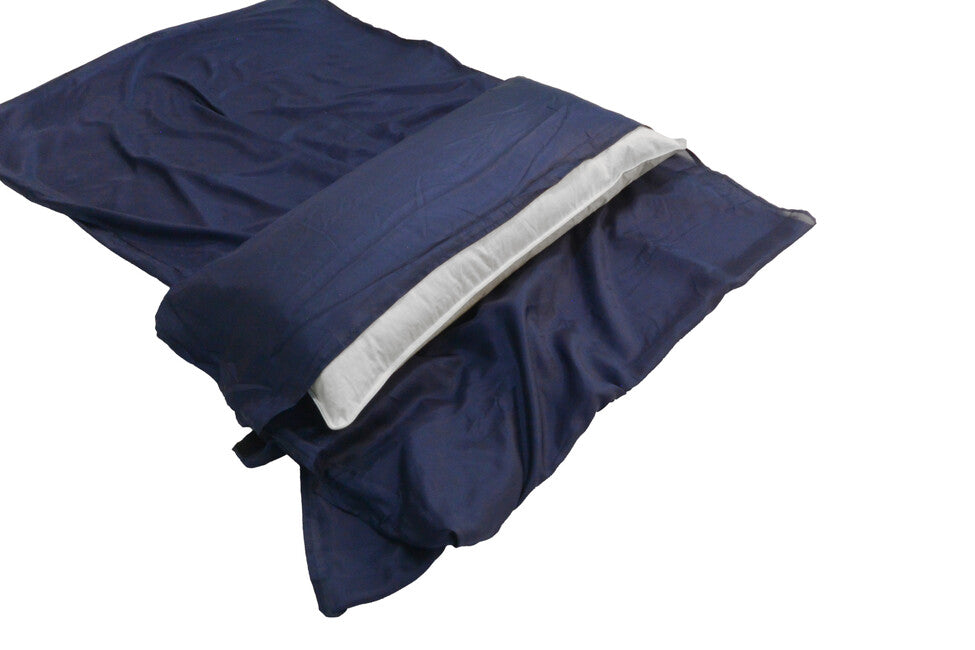 Origin Outdoors Silk rechteckigen Schlafsack Liner königsblau