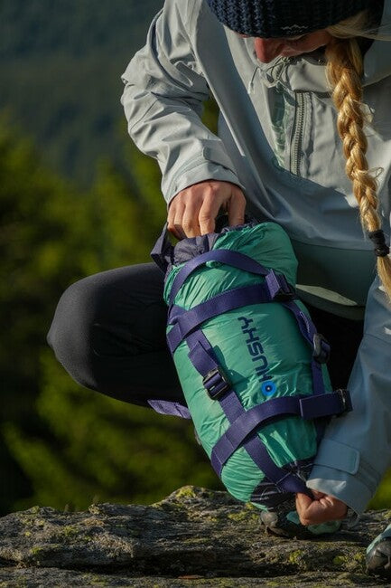 HUSKY Dinis daunenschlafsack -10, blau/menthol