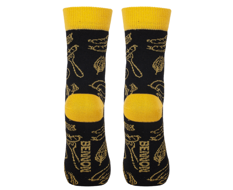 BENNON Socken BENNONKY, gelb/schwarz