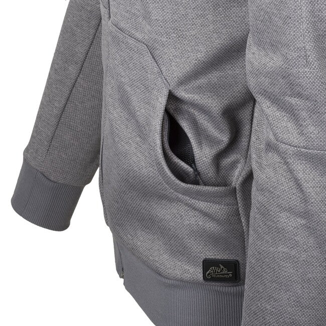 Helikon-Tex URBAN TACTICAL hoodie hoodie (FullZip) - Melange Grey