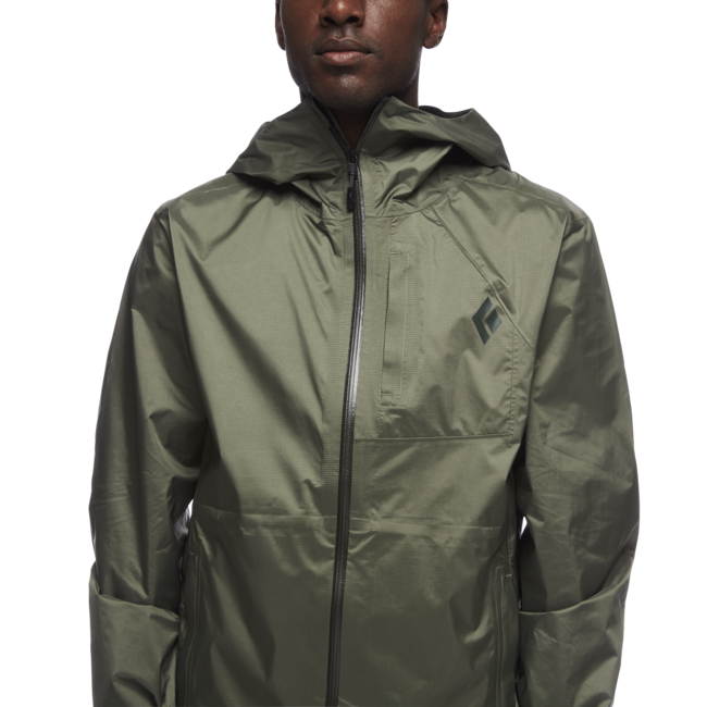Black Diamond Treeline rain shell jacke, tundra