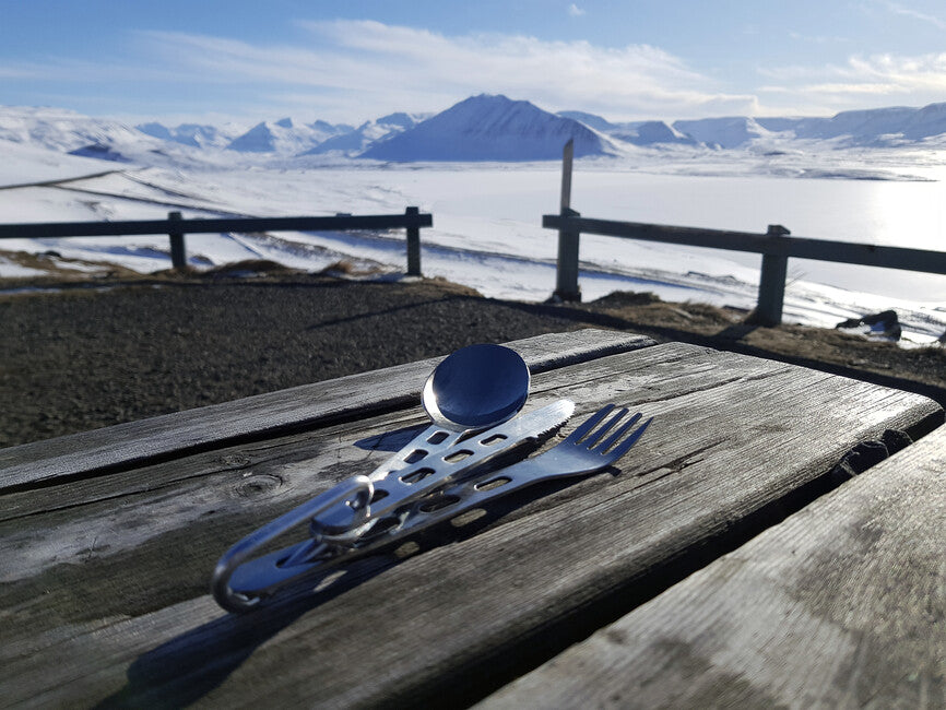 Origin Outdoors Backcountry Wilderness Cutlery Set